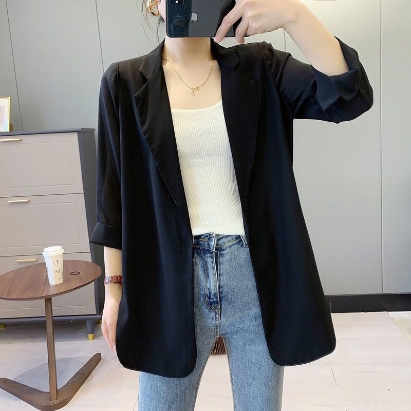 Women's Mid-Length Chiffon Cardigan