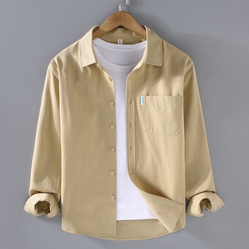 Men's Long-sleeve Cotton Shirt