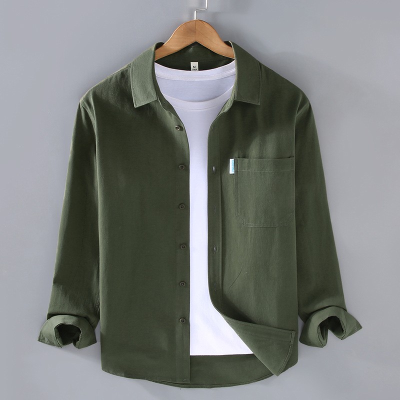 Men's Long-sleeve Cotton Shirt