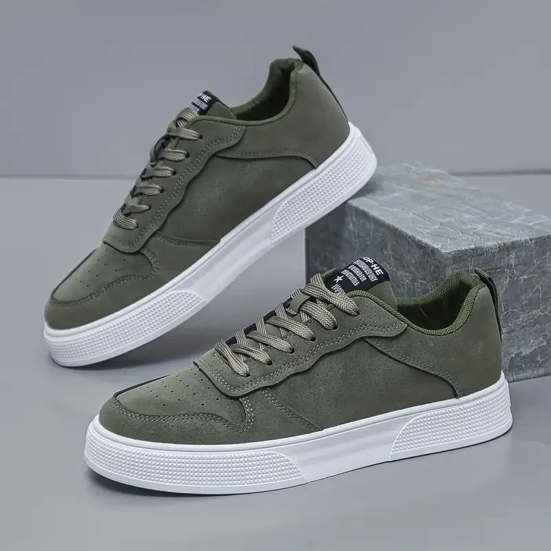 UrbanStride Men's Low Top Skateboard Sneakers