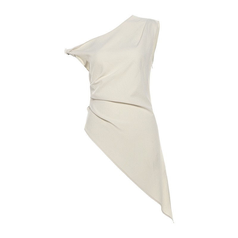 Long Sleeveless Pullover Top For Women