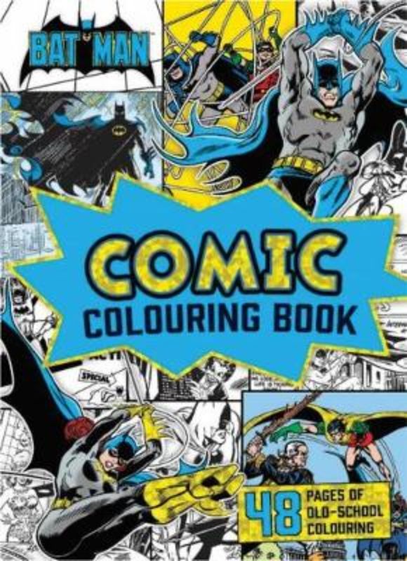 Dc Batman Vintage Comic Colour