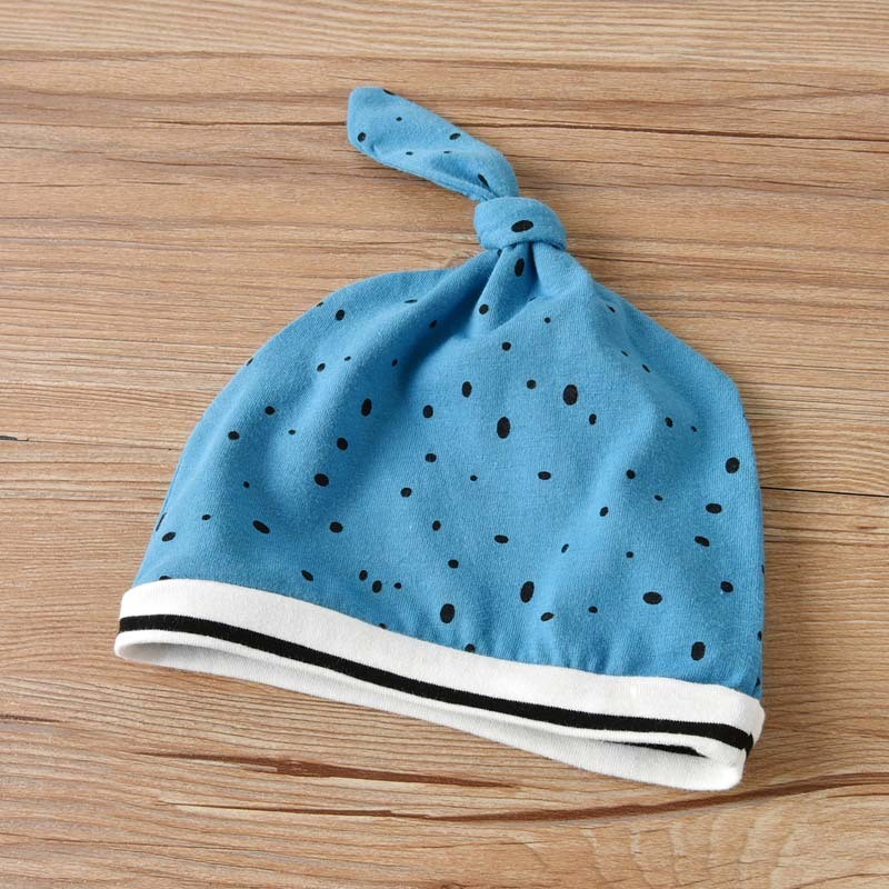 Kids' Long Sleeve Polka Dot Hooded Set
