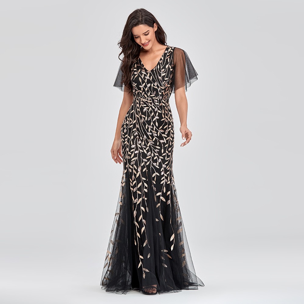 Elegant Plus Size Women's Dress
