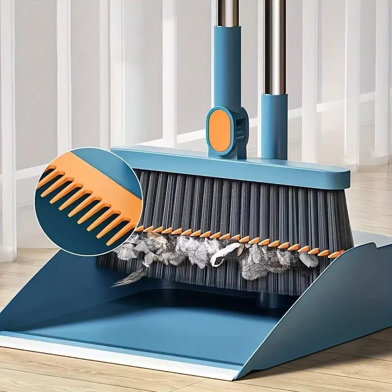 1set, Household Broom And Dustpan Set