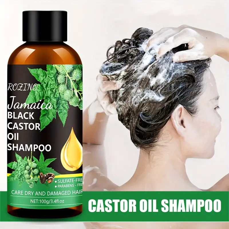 Jamaican Black Castor Shampoo And Conditioner Travel Set, Easy To Carry, Deep Clean And Condition Hair, Lasting Fragrance, Leaving Hair Naturally Fluffy, Light And Smooth, travel essential