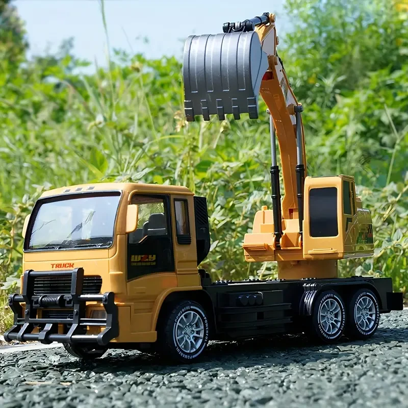 10-Channel Remote Control Digging Engineering Vehicle
