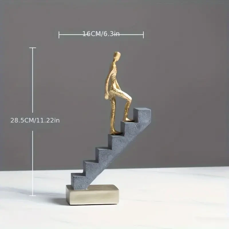 Modern Minimalist Balancing Man