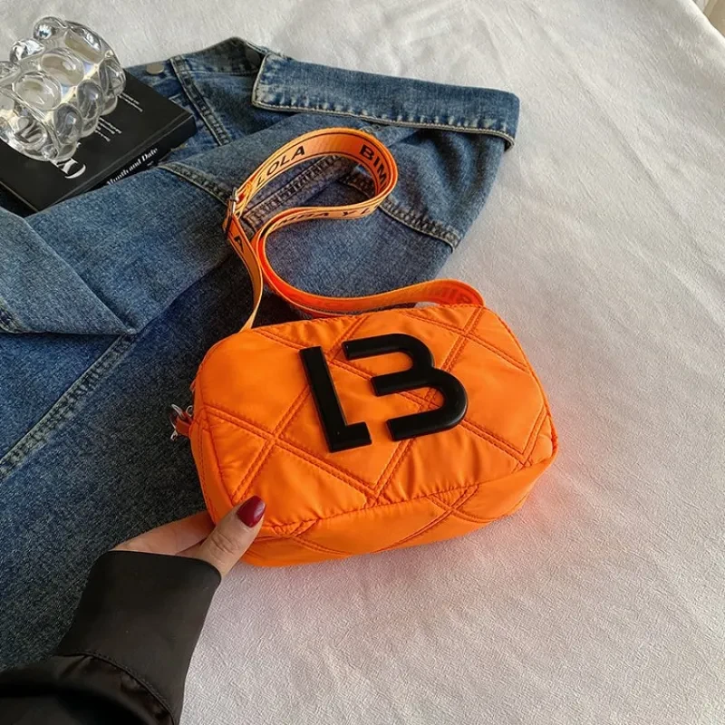 Solid Color Small Square Bags Women Fashion Underarm Bag