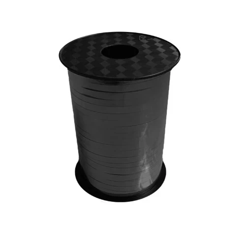 Balloon Metallic Ribbon - Black