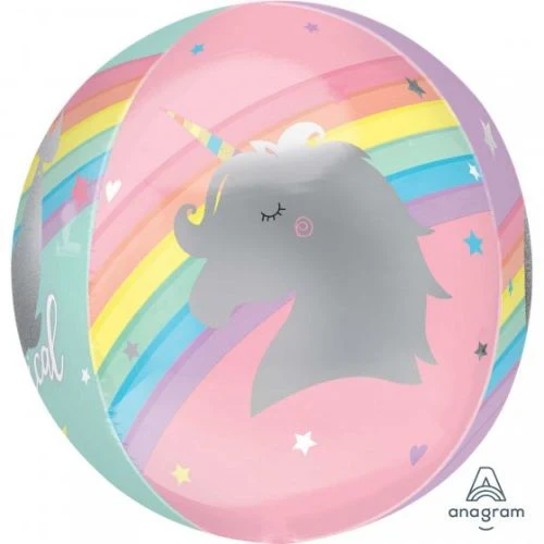 Orbz Balloon XL Magical Rainbow Unicorn