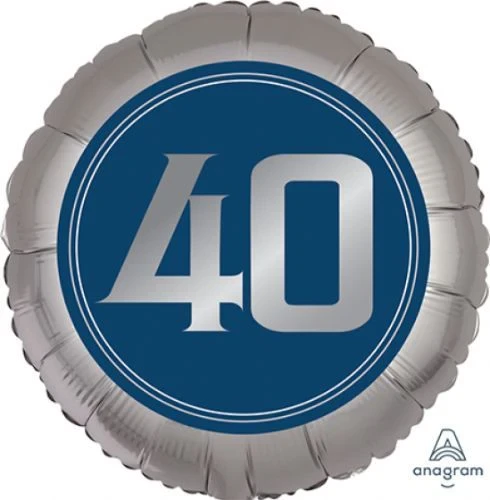45cm Standard Balloon XL Happy Birthday Man 40