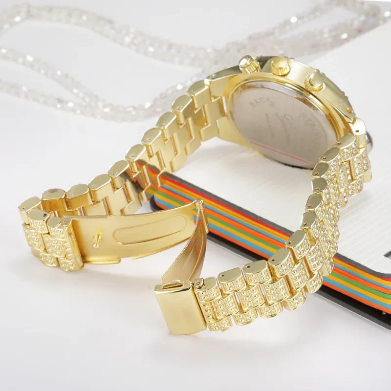 Women Crystal Quartz Analog Wrist Watch