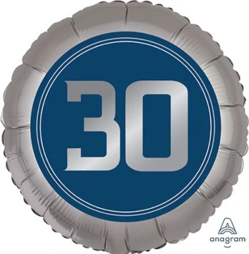 45cm Standard Balloon XL Happy Birthday Man 30