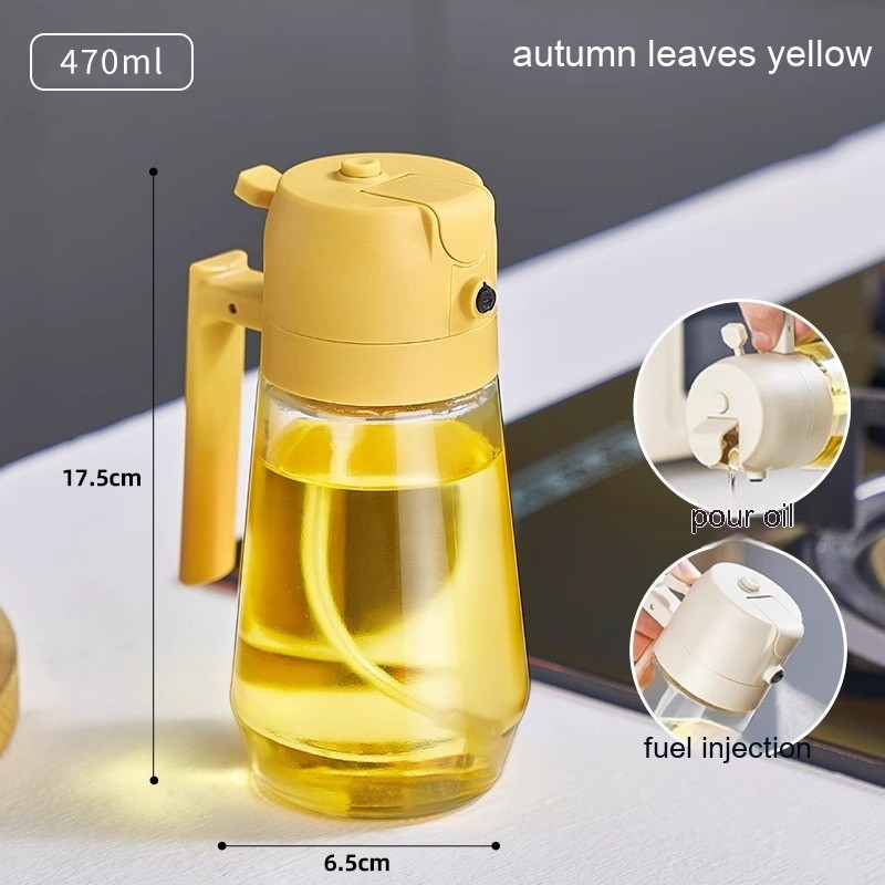 2 In 1 Olive Oil Sprayer Dispenser For Cooking