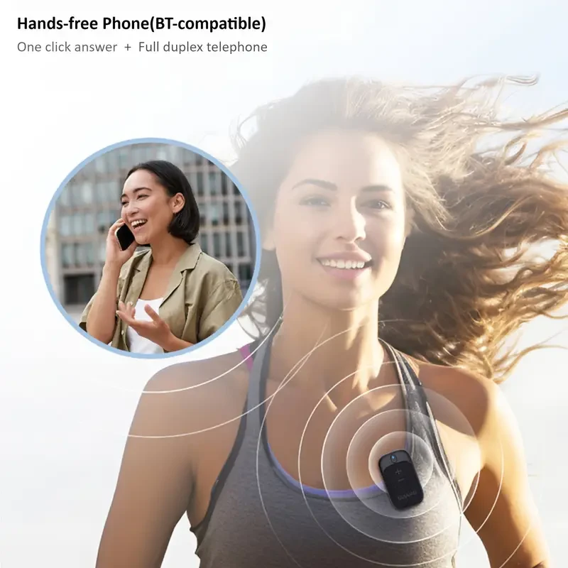 2024 Upgraded Wearable Wireless Speaker with Magnetic Clip