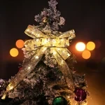 Christmas Ribbon Fairy Lights