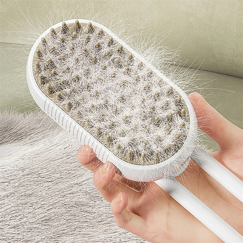 Cat Dog Steam Brush