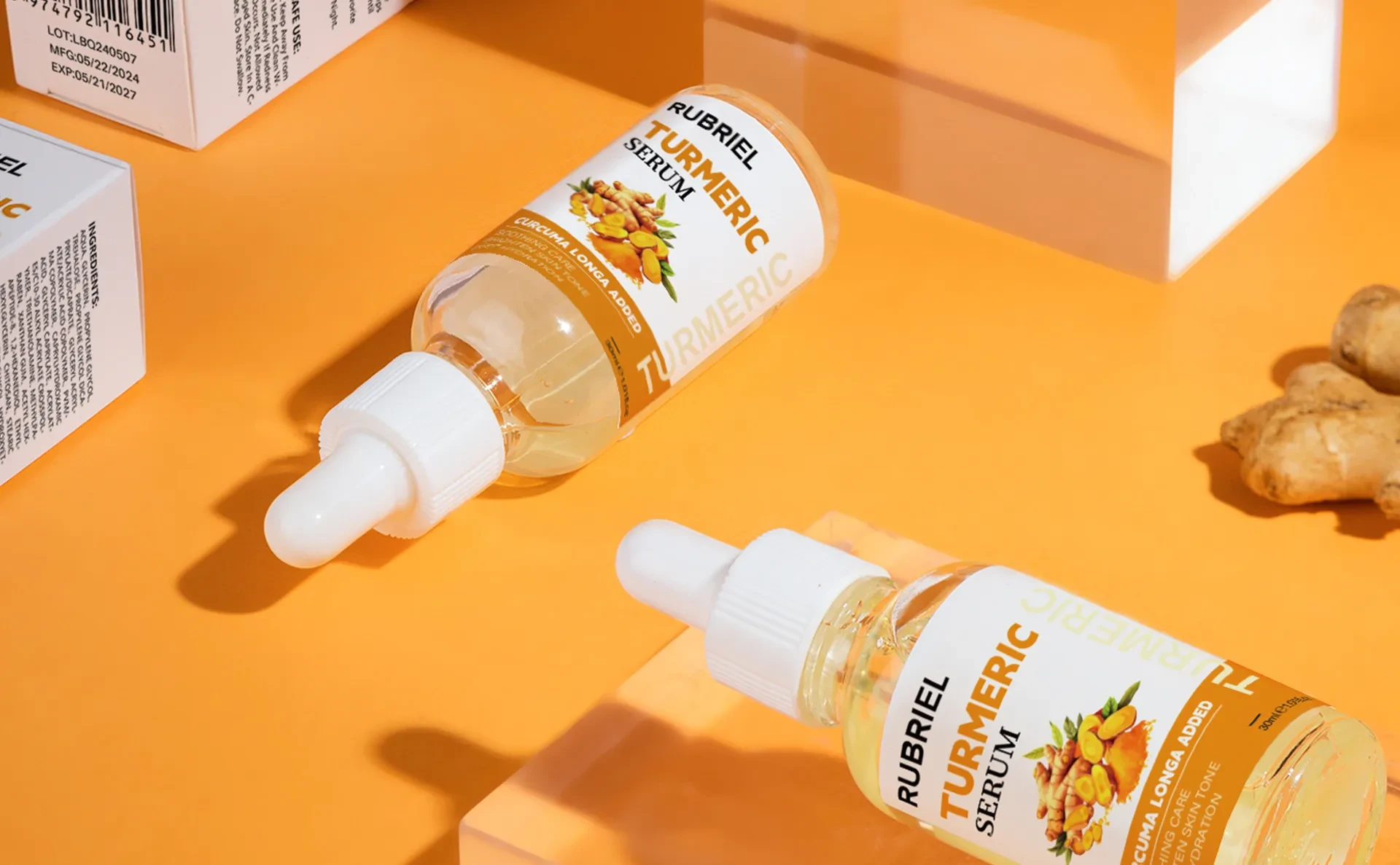 Turmeric Skin Moisturizing Lotion Facial Repair