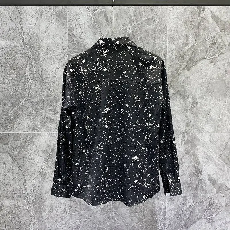 Personality Starry Bronzing Shirt Trendy Boys
