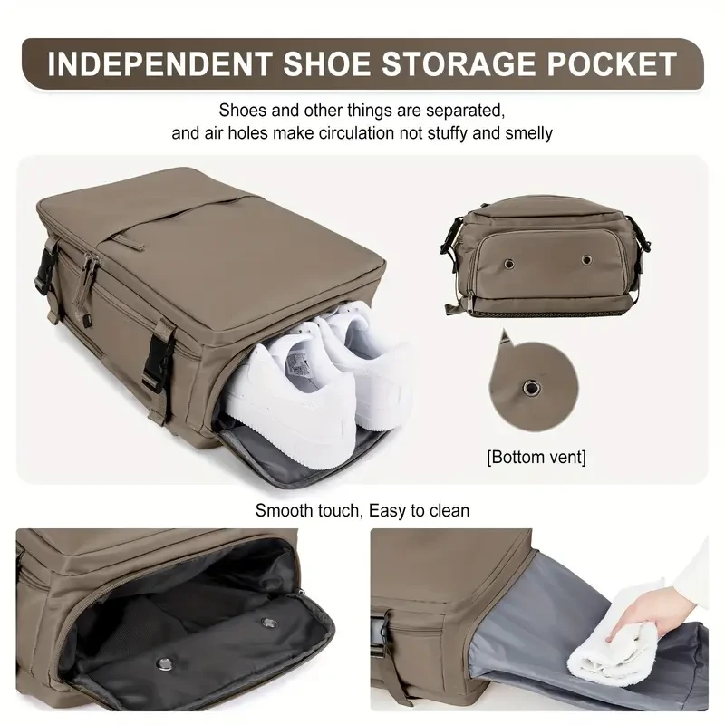 Large Capacity Waterproof Backpack for Women and Men