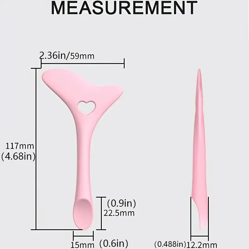 1pc Quick-Makeup Silicone Eyeliner Stencil