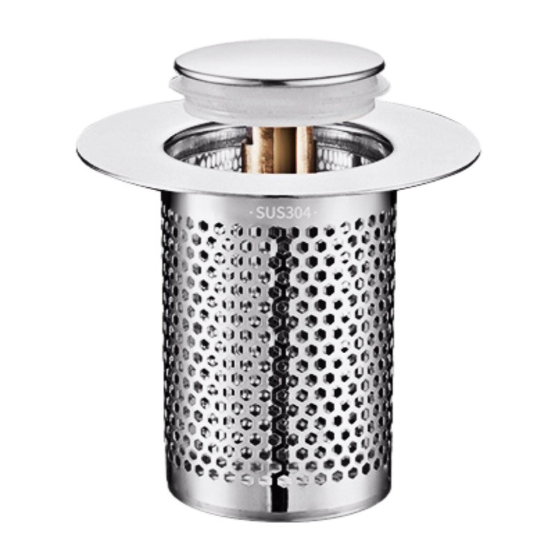 Wash Basin Leaking Plug Bounce Core Drainer Accessories With Strainer
