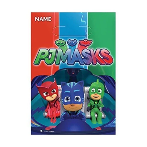 PJ Masks Loot Bags Pack of 8
