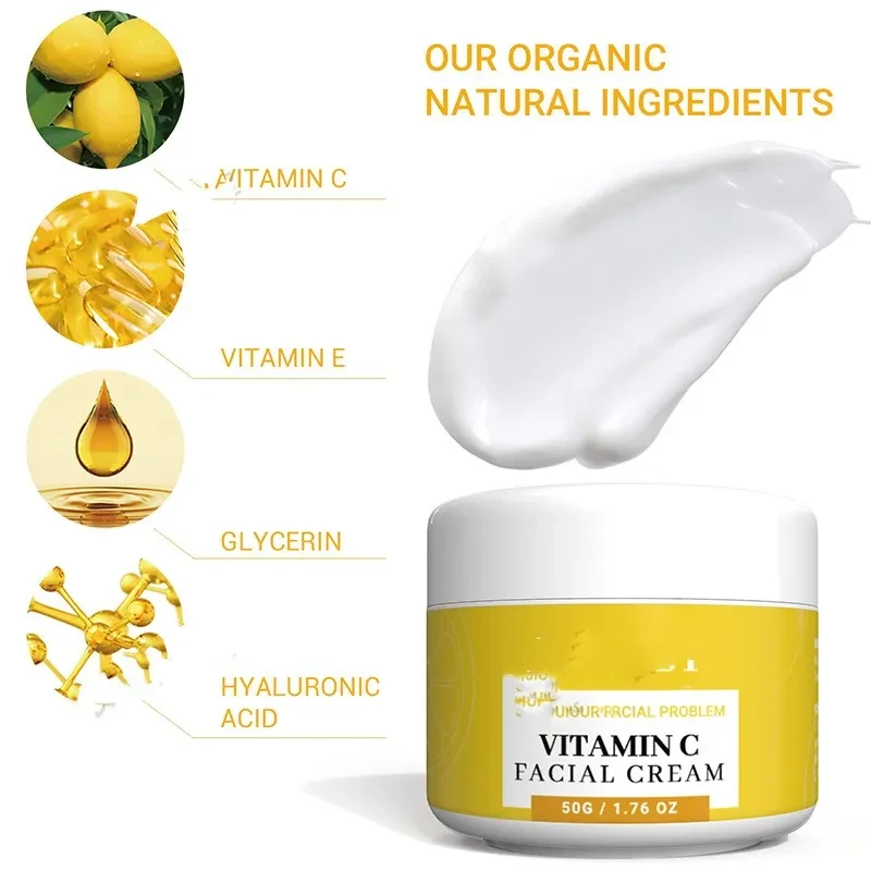 Brightening Skin Color Vitamin C Cream