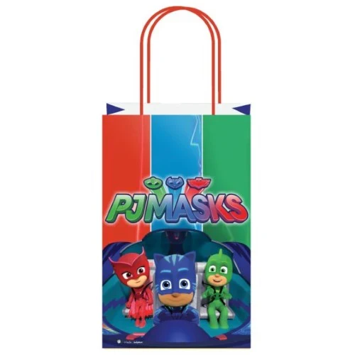 PJ Masks Paper Kraft Bags - Pack of 8