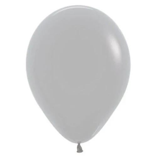 Sempertex 30cm Fashion Grey Latex Balloons - Pack of 50