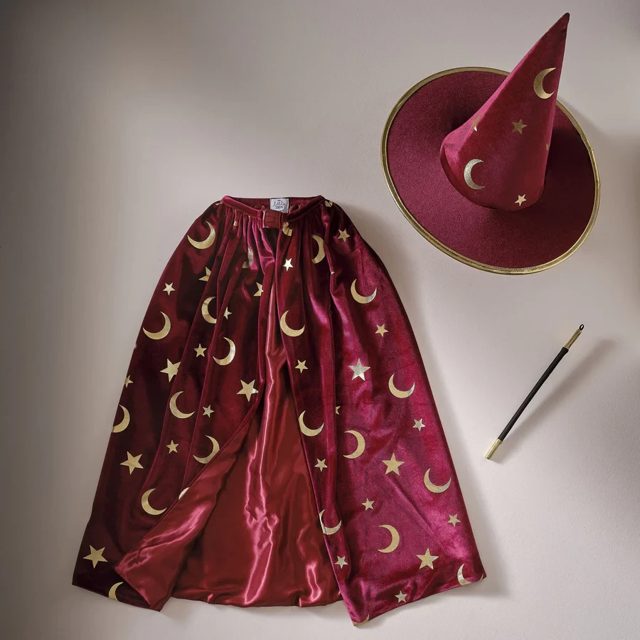 Magicians Wand - Fancy Dress Black & Gold