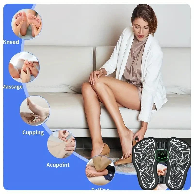 Foot Massager Mat for Pain Relief and Circulation Improvement