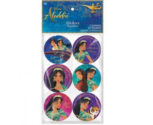 Aladdin Stickers - Pack of 24