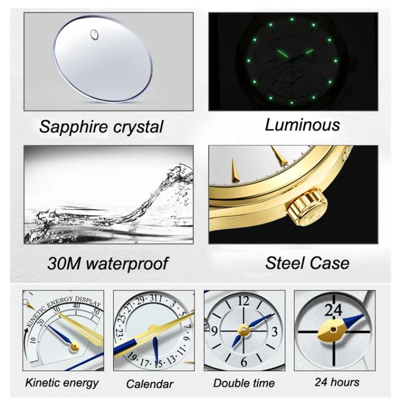 Carnival Watches Full Automatic Mechanical Watches Fashion Trends