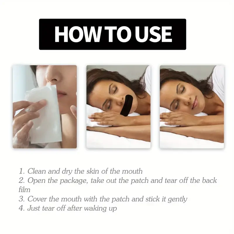 Anti-snoring Patch for Breathing and Snoring Care