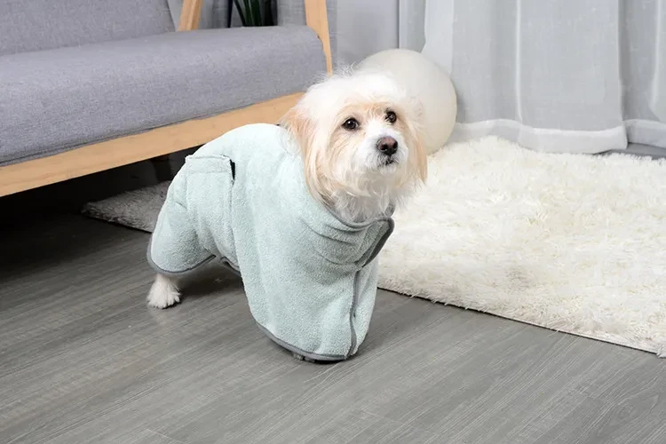 Quick-drying Pet Absorbent Towel Dog Bathrobe Pet Dog Bath Towel For Dogs Cats Microfiber Absorbent Pet Drying Towel Pet Supplies Pet Product