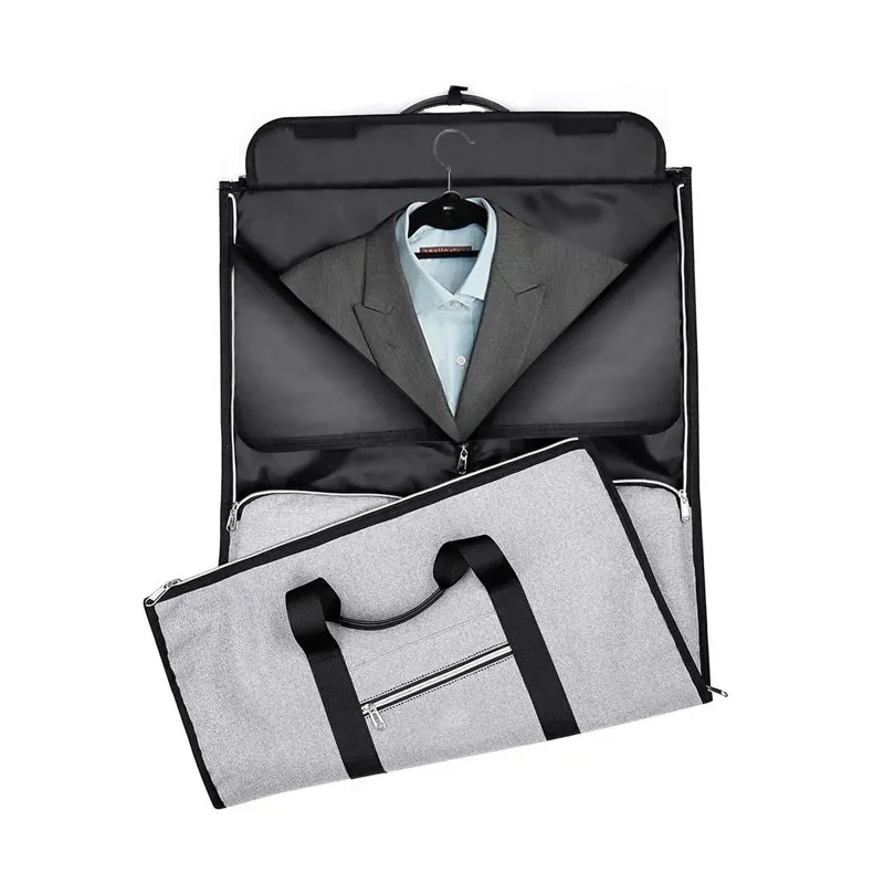 Travel Bag brand men 2 in 1 Garment Bag High-capacity Multi-function Foldable nylon duffle bags suit Busines Trip shoulder bag