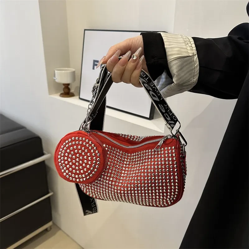 Shoulder Crossbody Bag With Small Purse