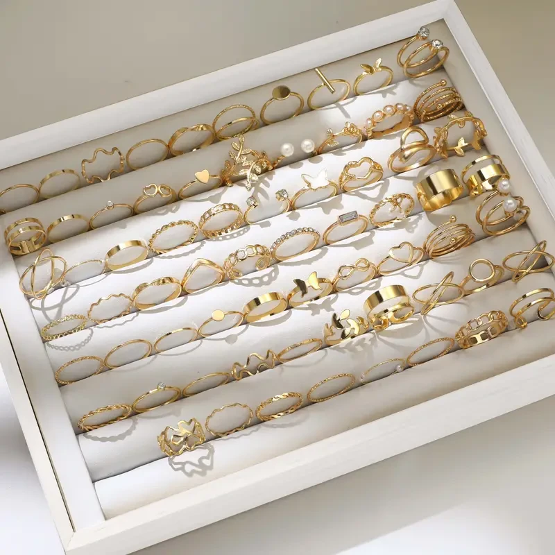 Luxury 68-Piece Ring Set