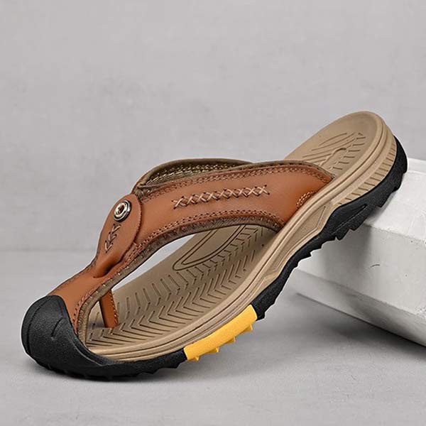 MEN'S PROTECTIVE TOE FLIP-FLOPS