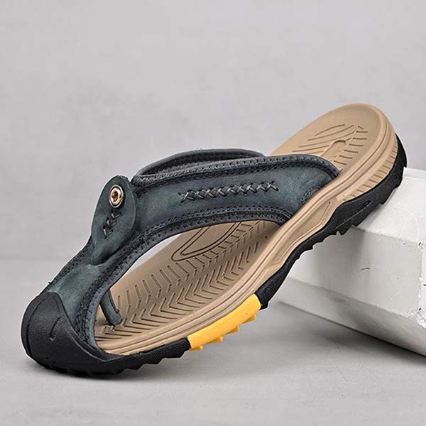 MEN'S PROTECTIVE TOE FLIP-FLOPS