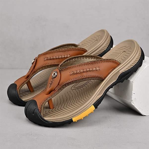 MEN'S PROTECTIVE TOE FLIP-FLOPS