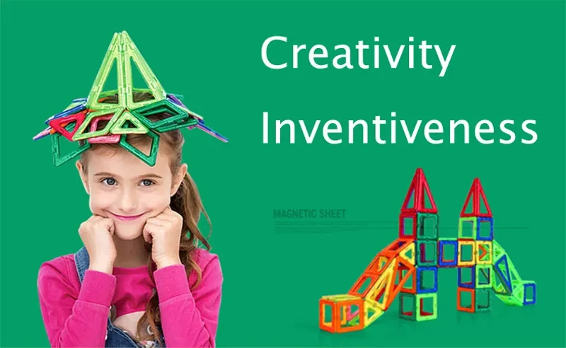 Building Blocks DIY Magnets Toys