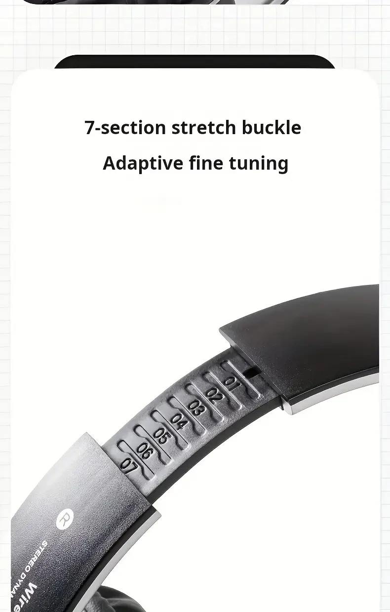 Wireless Stereo Headphones - Deep Bass,
