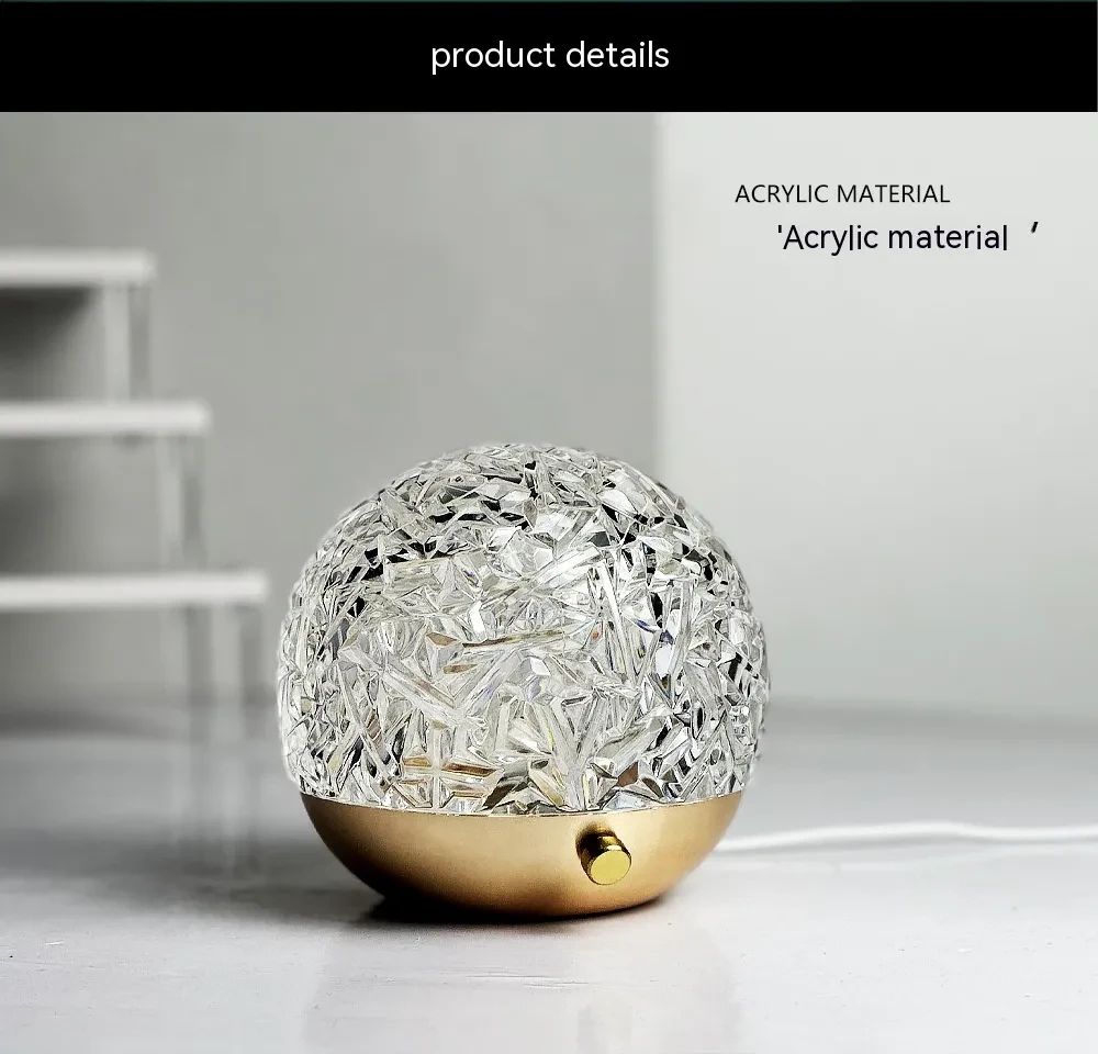 Water Ripple Projector Night Light