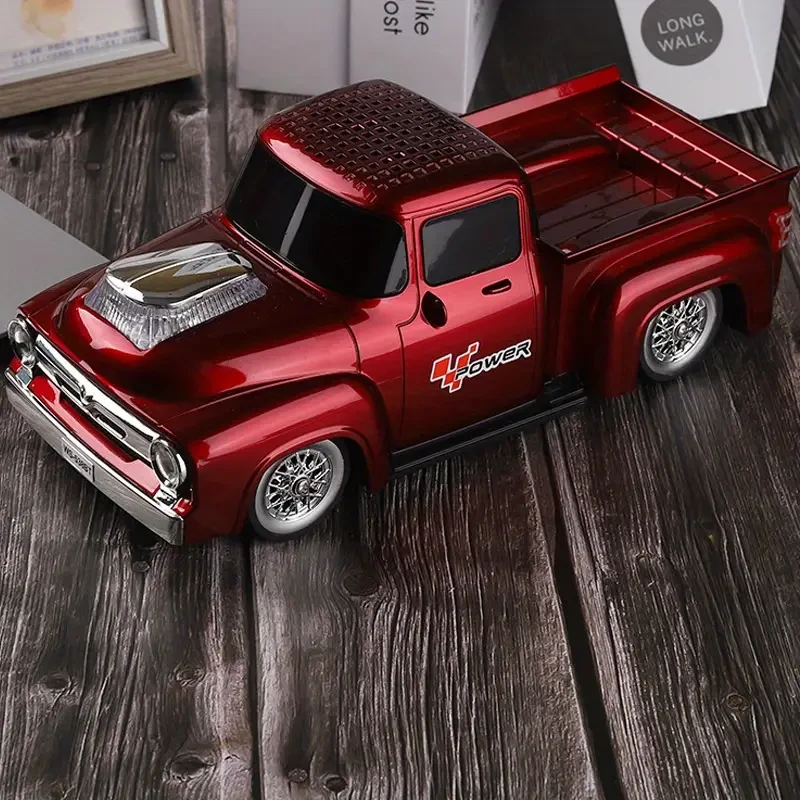 Old Pickup Truck Alloy Speaker - High Fidelity Stereo Outdoor Music Player
