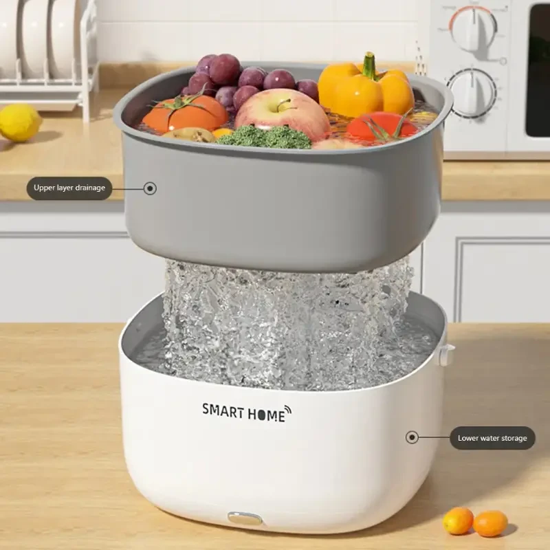 Fruit Vegetable Washing Machine Household Wireless