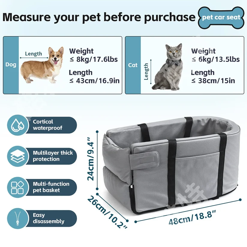 CarCrate Pet Booster Seat