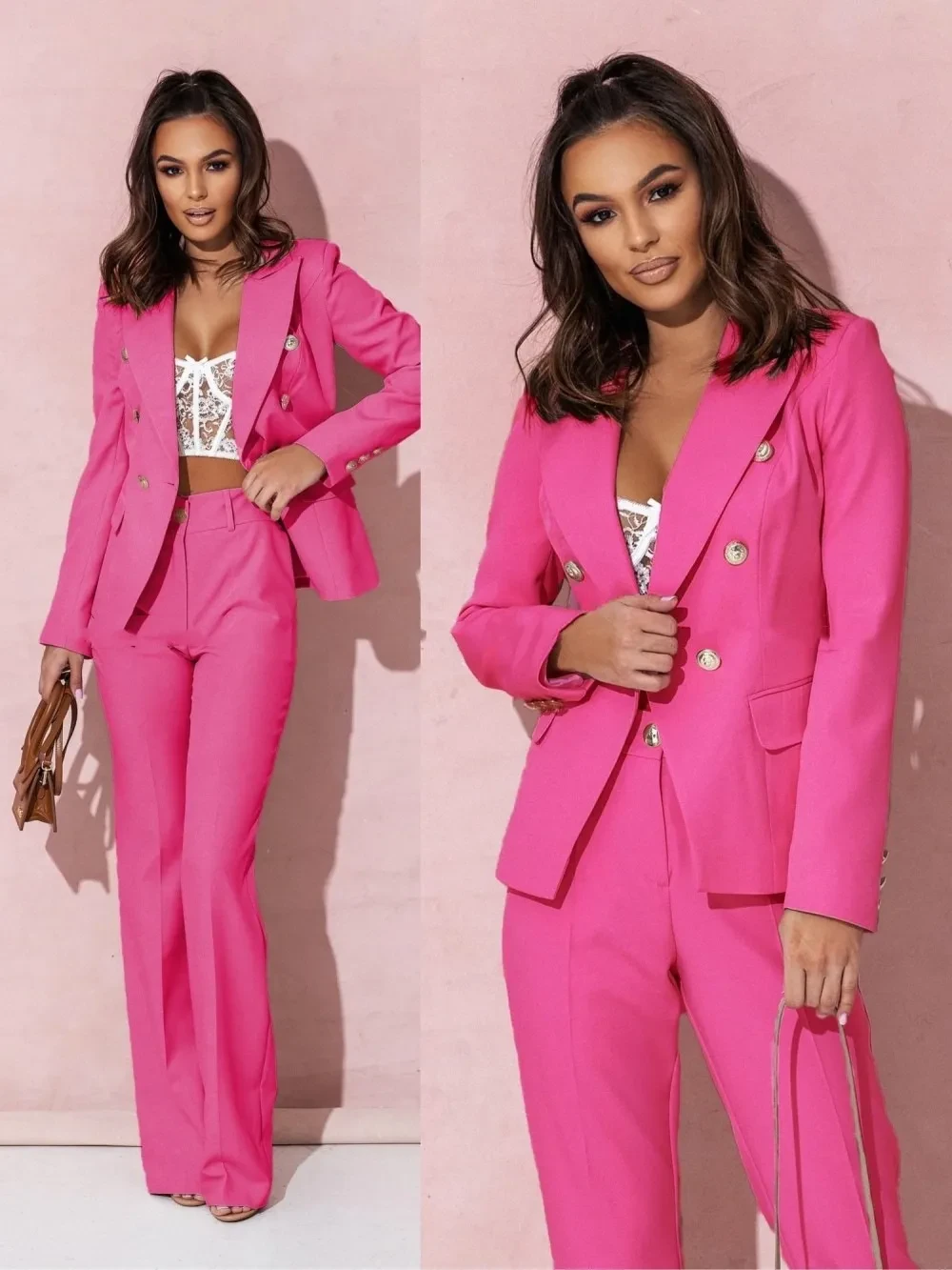 Business Suit Double Breasted Suit